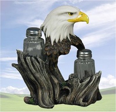 EGD26335 Proud Seasons Eagle Salt & Pepper Shaker Set